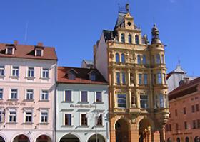 Исторические города вокруг чешской будеевице